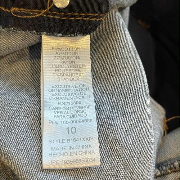 Democracy Jeans Ab Technology Women’s Skinny Size 10 Stretch High Rise - Picture 6 of 8